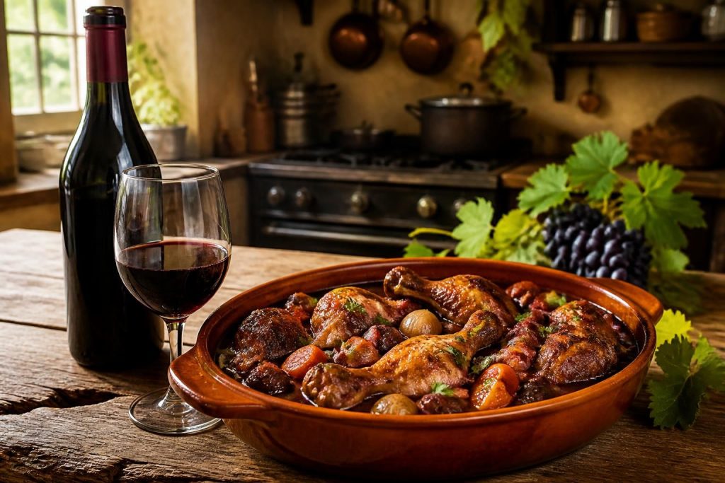 découvrez quel vin choisir pour sublimer votre coq au vin et révéler toutes les saveurs de ce plat traditionnel français.