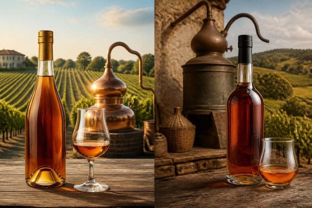 découvrez les principales différences entre cognac et armagnac, deux célèbres eaux-de-vie françaises, en termes de production, goût et régions d'origine.