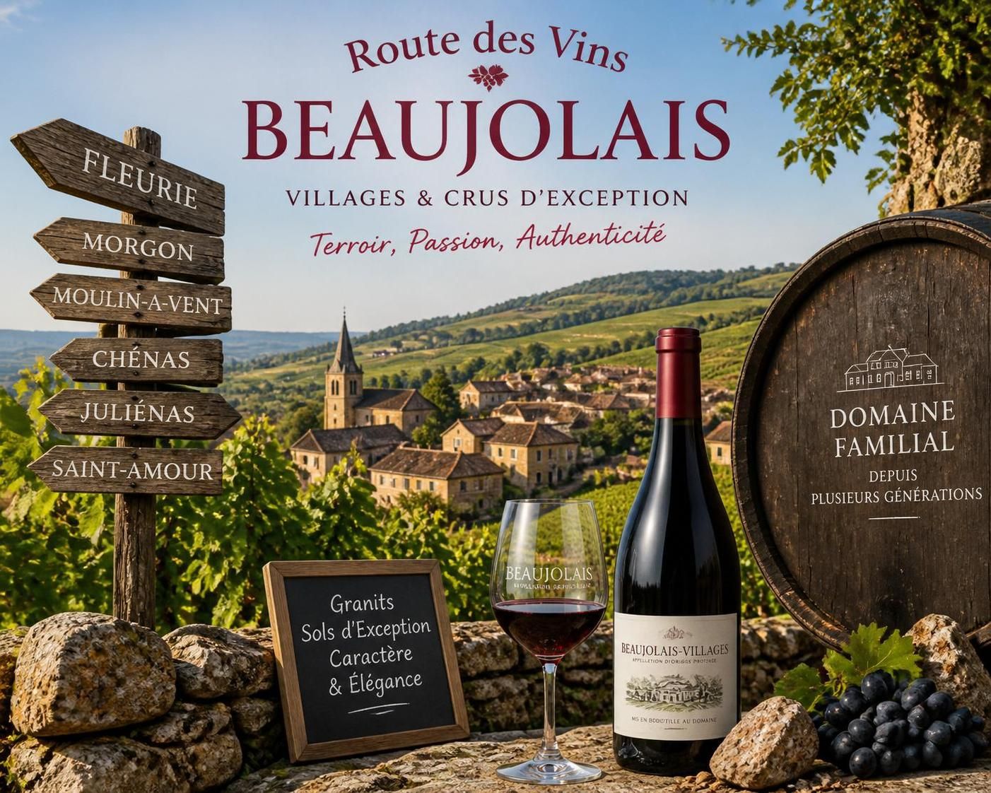 découvrez tout sur les crus du beaujolais, leurs caractéristiques uniques, terroirs, cépages et conseils pour bien les apprécier.