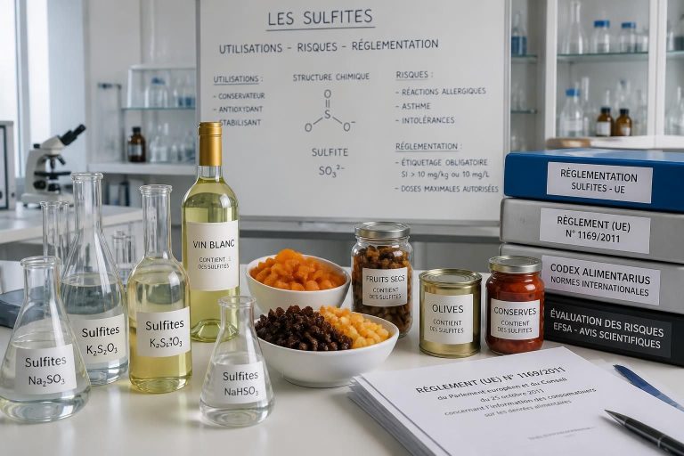 découvrez tout sur les sulfites : leurs utilisations en alimentation, les risques pour la santé et la réglementation en vigueur.