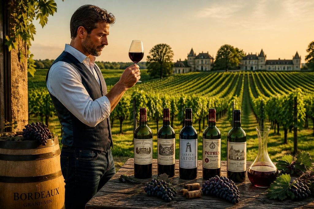 explorez les secrets et les richesses des vins de bordeaux, découvrez leur histoire, leurs cépages uniques et les meilleures façons de les déguster.