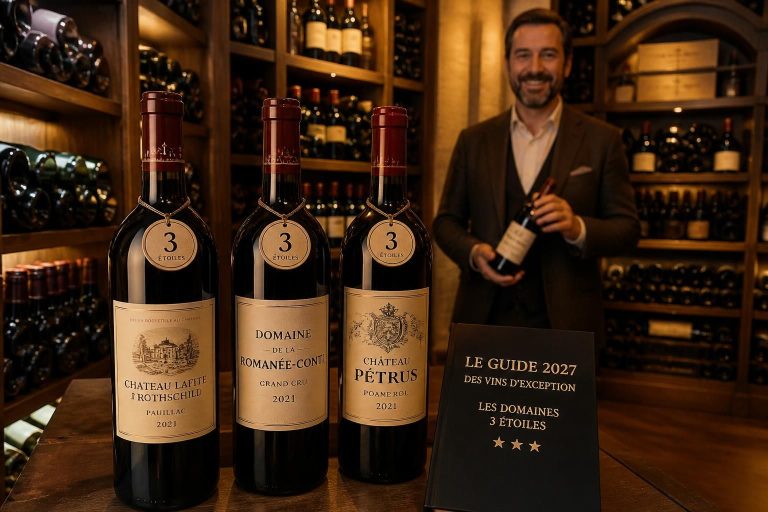 découvrez le guide 2027 des vins d'exception en france et explorez les domaines récemment couronnés d'une prestigieuse troisième étoile, symbole d'excellence et de qualité.