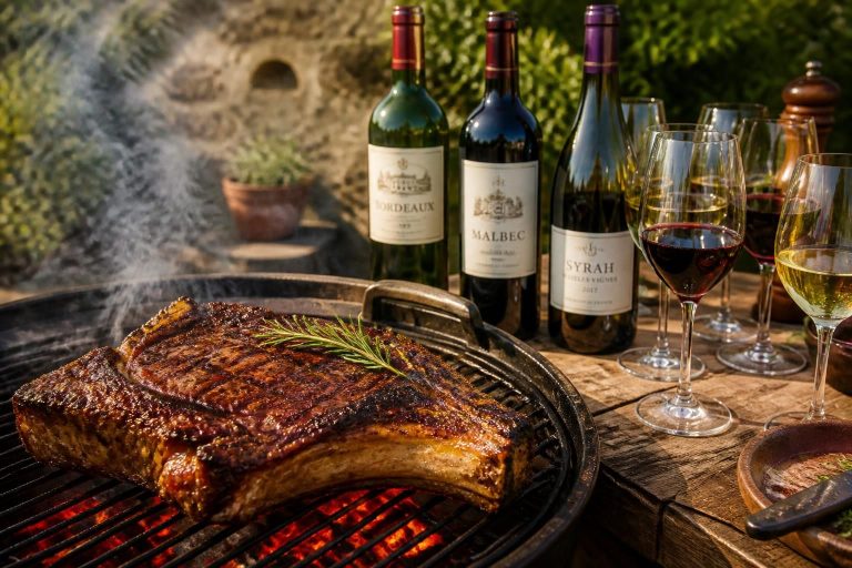découvrez notre sélection des meilleurs vins pour accompagner et sublimer votre côte de bœuf au barbecue. conseils d’accords parfaits pour une expérience gustative inoubliable.