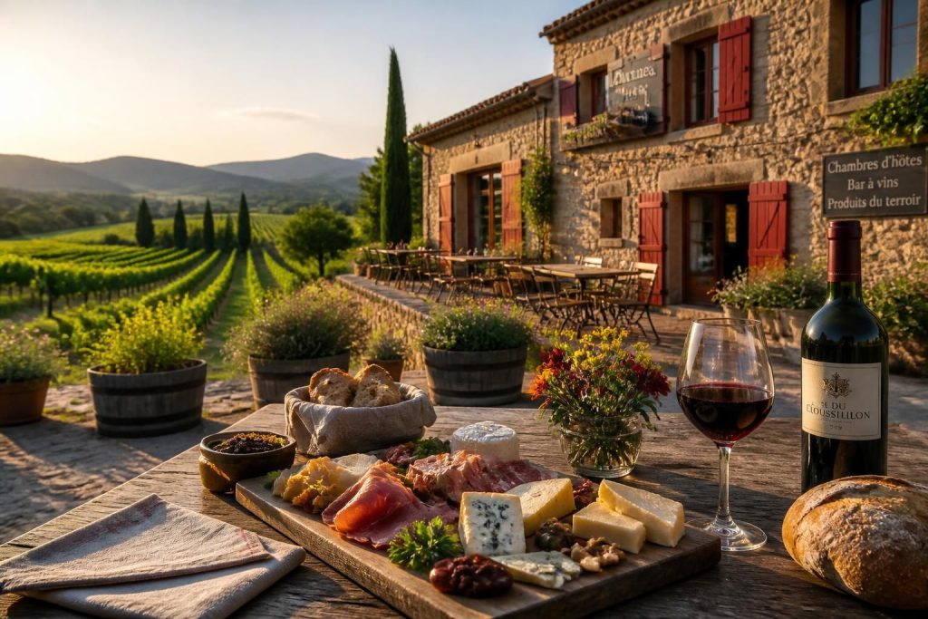 découvrez roussillon à travers nos coups de cœur gourmands : chambres d’hôtes charmantes, bars à vins conviviaux et tables d’exception pour une escapade savoureuse.