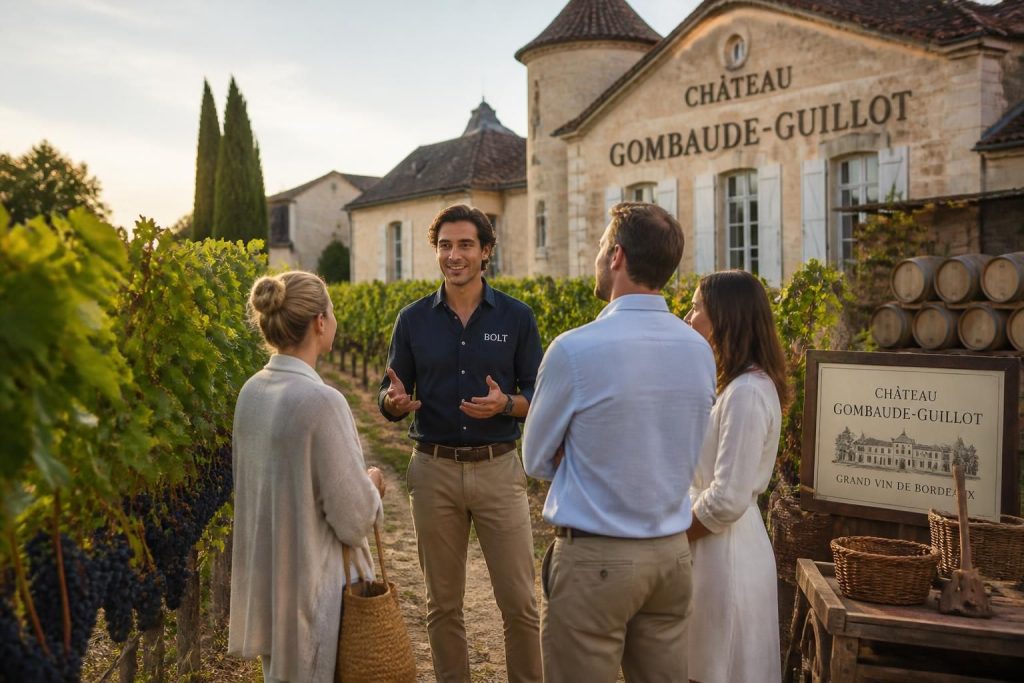 plongez au cœur du vignoble avec bolt et découvrez la vente exclusive du château gombaude-guillot, une expérience unique pour les amateurs de grands crus.