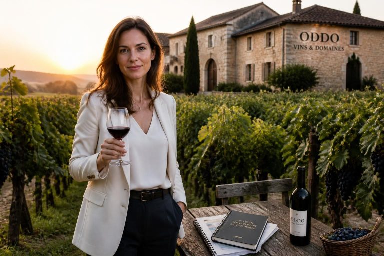 découvrez le parcours inspirant de lorraine oddo, d'héritière bancaire à passionnée de vin, et l'histoire fascinante d'oddo vins & domaines.