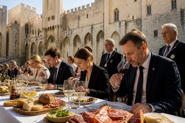 découvrez le triomphe de la france au championnat mondial de dégustation 2026, un événement exceptionnel tenu au cœur du palais des papes, célébrant l'excellence et la passion du goût.