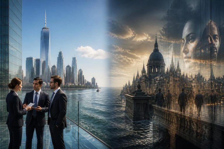 explorez une analyse approfondie des perceptions contrastées entre les deux rives de l'atlantique, révélant la vérité d'un côté et l'illusion de l'autre dans ce décryptage transatlantique.